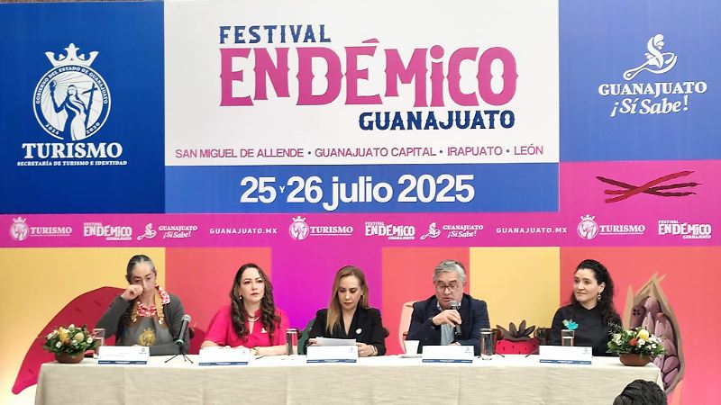 Presentan programa de Festival Endémico Guanajuato